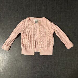 Ralph Lauren Toddler Pink Cardigan - 18 months
